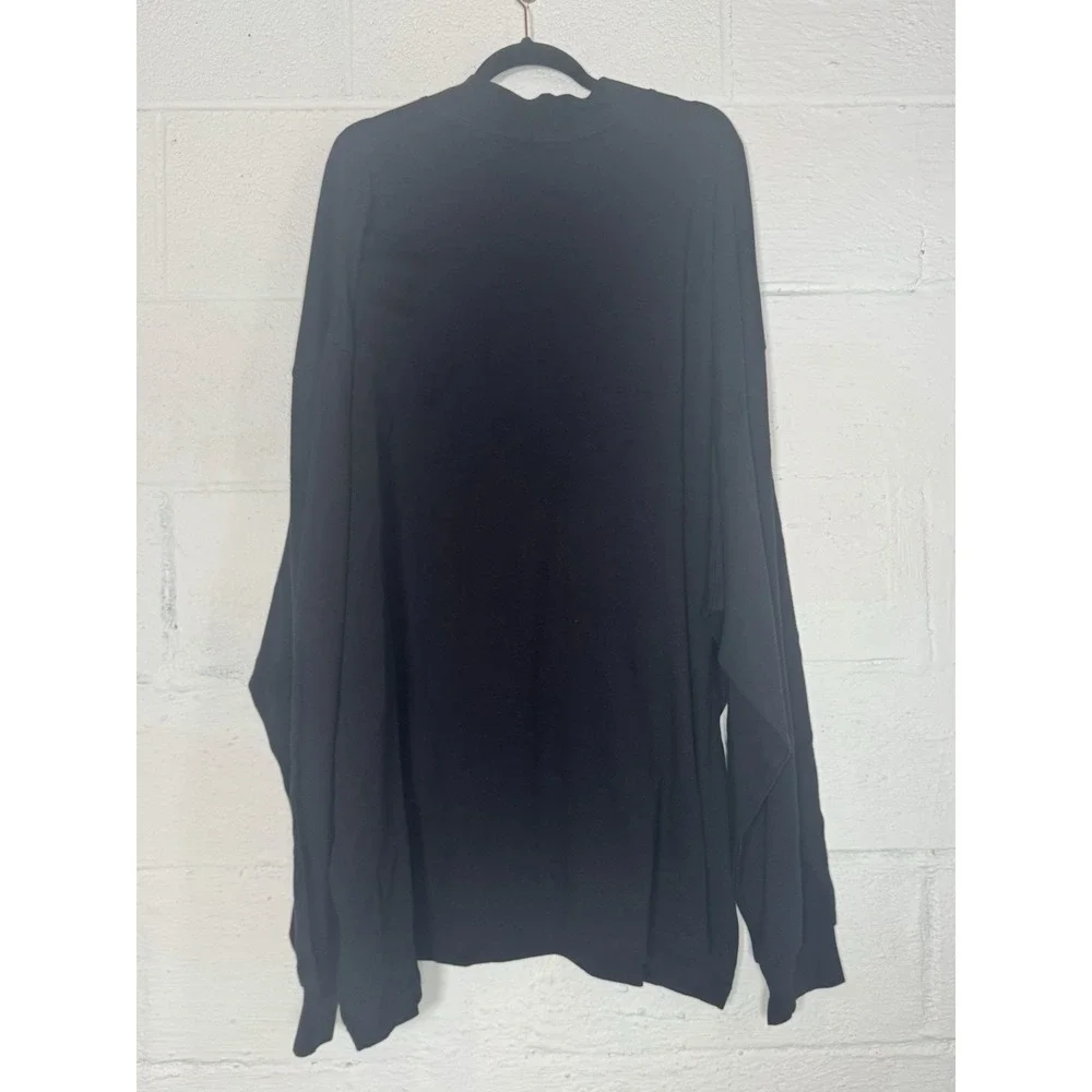Columbia Men's 5XB Mock Neck Long Sleeve Shirt Black NWT Big &‎ Tall - Picture 2 of 5